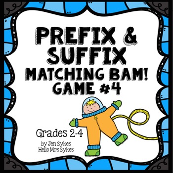 Preview of Prefix and Suffix Matching Game #4 Common Prefixes & Suffixes