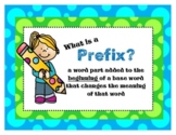 Prefix and Suffix Mini-Posters