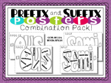 Prefix and Suffix Posters - combination pack!!