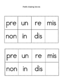 Prefix making words