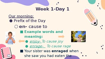 Preview of Prefix of the Day (Morning Work)
