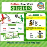 Prefixes, Base Words and Suffixes Resource Pack- Flip Book