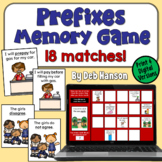 Prefixes Memory Game in Print and Digital: Prefix Concentration