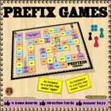 Prefixes Game with 4 Versions