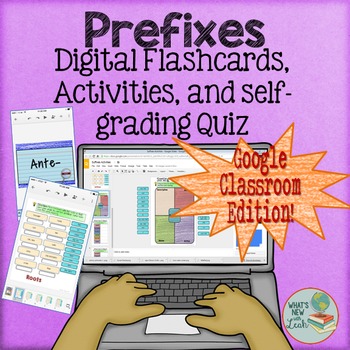 Preview of Prefixes Interactive Activities for Google and One Drive Distance Learning