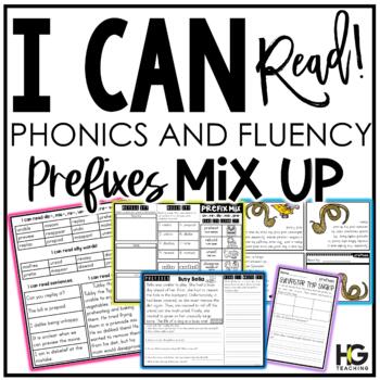 Preview of Prefixes Mix Up Vocabulary, Fluency, Reading Comprehension | I Can Read!