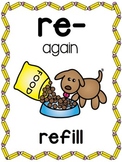Prefixes Posters and Picture Cards for Center Activities