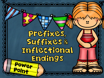 Preview of Prefixes Suffixes and Inflectional Endings part 2