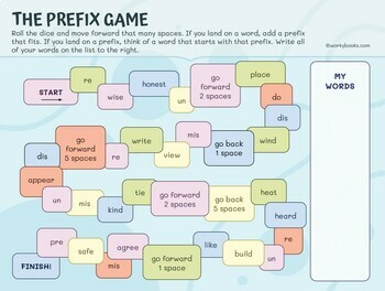 Preview of Prefixes, Suffixes, and Root Words