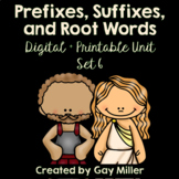 Prefixes Suffixes and Root Words Set 6