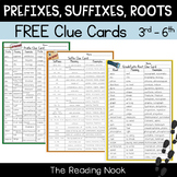 Prefixes, Suffixes and Roots FREE