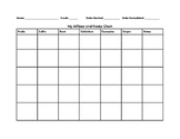 Prefixes, Suffixes, and Roots Fillable Chart for Students