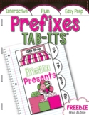 Prefixes Tab-Its® FREEBIE | Distance Learning
