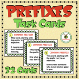 Prefixes Practice for Students: 32 Engaging Task Cards