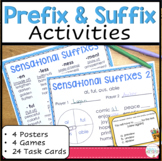 Prefixes and Suffixes Activities