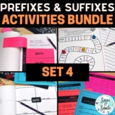 Prefixes and Suffixes Activities & Word Study - Set 4