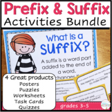 Prefixes and Suffixes Centers BUNDLE