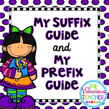 Preview of Prefixes and Suffixes Bundle ~ Student Made Guides/Books