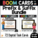 Prefixes and Suffixes BOOM CARDS Task Cards Activities | D