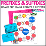 Prefixes and Suffixes Games for Small Group