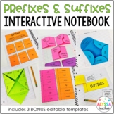 Prefixes and Suffixes Interactive Notebook