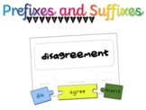 Prefixes and Suffixes - Interactive Pack!