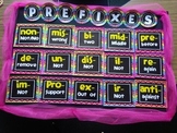 Prefixes and Suffixes Mini Posters with Banners