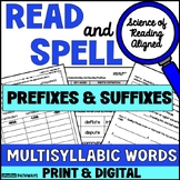 Prefixes and Suffixes | Reading Intervention | Decoding Mu