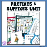 Prefixes and Suffixes Activities Games, Task Cards, and Bingo