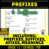Prefixes and Suffixes Worksheets | Forming Affixes | K 1st