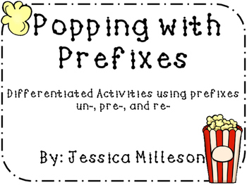 Preview of Prefixes re-, pre-, un-