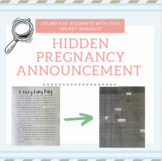 Pregnancy Announcement | Hidden Message