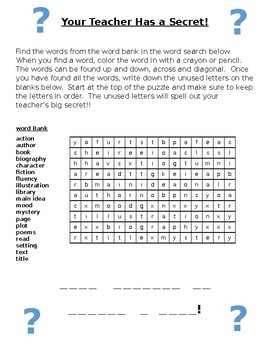 Preview of Pregnancy Announcement - Reading Word Search