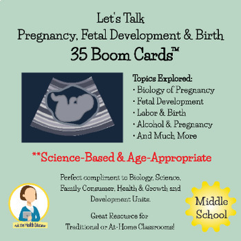 Preview of Pregnancy & Fetal Development Lesson/Human Birth/Human Development