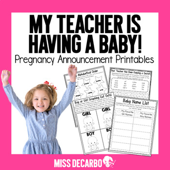 Preview of Pregnancy Printables Pack