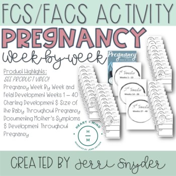 Preview of Pregnancy Week By Week and Fetal Development Activity FACS, FCS