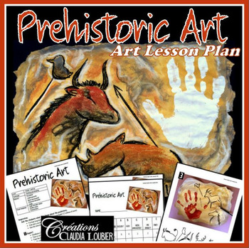 Preview of Prehistoric Art : Art Lesson Plan