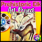Prehistoric Cave Art Lesson Plan, Elk Artwork for 3rd, 4th