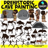 Prehistoric Cave Painting Clip Art Set {Educlips Clipart}