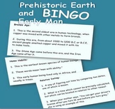 Prehistoric Earth and Early Man BINGO