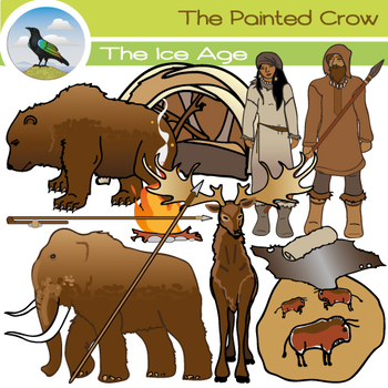 Preview of Ice Age Clip Art Set