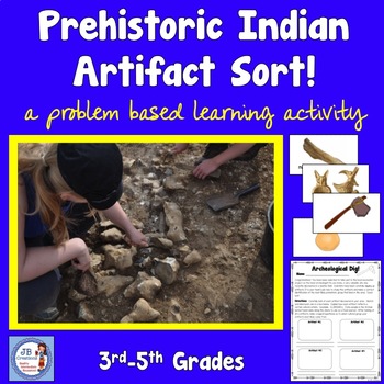 Preview of Prehistoric Indian Artifact Sorting Activity (intermediate grades)