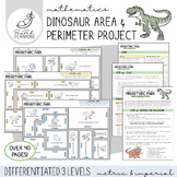 Prehistoric Park Dinosaur Area and Perimeter Project - 4 D