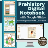 Prehistory Digital Interactive Notebook Activities