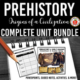 Prehistory {Early Humans} - Unit Plan Bundle: Activities, 