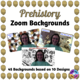 Prehistory Zoom Backgrounds (Distance Learning)