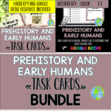 Prehistory and Early Humans Task Cards BUNDLE