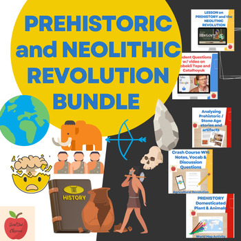 Preview of Prehistory and Neolithic Revolution Bundle!