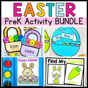 Preview of Prek Easter Activity Bundle