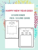 Prek-Second Grade Vision Board Student Workbook, Goal Sett